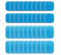 KEMUZ Gel Elettrostimolatore Professionale - 40 Elettrodi in Gel Idratante per Dolori Muscolari, Massaggio Sportivo e Recupero Fisico - Adatto a Fisioterapia e Allenamento Intenso