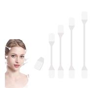 KEMUZ Kit Lifting Viso Professionale - 20 Cerotti Sollevamento + 4 Fili Correttori, Nastro di Tiranti Viso per Effetto V-Forma Istantaneo, Ideale per Matrimoni, Fotografie e Routine di Bellezza