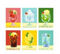 KEMUZ Paint by Numbers per Adulti, 6 Tele da Dipingere Numerate con Pennelli e Colori Acrilici, Kit Pittura Fai da Te per Decorazione Casa, Regalo Creativo per Donne Ragazzi, Arte Terapia Anti-Stress