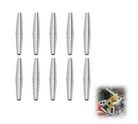 KEMUZ Set di 10 molle di ricambio per cesoie da giardino, molla di ricambio per cesoie da giardino, 6 cm, molle di ricambio per attrezzi da giardino
