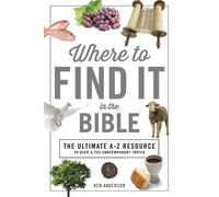 Ken Anderson Where to Find It in the Bible (Tascabile) to Z Series