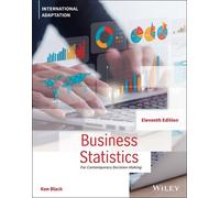 Ken Black Business Statistics (Tascabile)