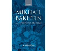 Ken Hirschkop Mikhail Bakhtin (Copertina rigida)