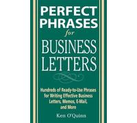 Ken O'Quinn Perfect Phrases for Business Letters (Tascabile)