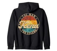 KENA The Man The Myth The Legend First Name Felpa con Cappuccio