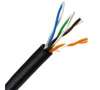 Kenable - Cavo di rete ethernet per esterno UTP solido in bobina da 305 m