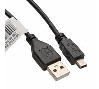 kenable Cavo USB 2.0 A Maschio a Mini-B 5 Pin per Fotocamere Digitali e Hard Disk Esterni - 3m Nero