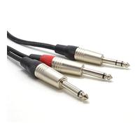 kenable Jack stereo di alta qualità da 6,3 mm a 2 jack mono da 6,3 mm a 1,5 m