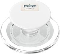 Kenai River Alaska Salmon Fishing Design per pescatori PopSockets PopGrip per MagSafe