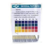 KENANLAN 100 Fogli di Carta per Test del PH, 0 a 14 Strisce di Carta per Test Alcalini per Misurazioni Accurate e Veloci, per Misurare le Condizioni Corporee, Prodotti per la Cura della