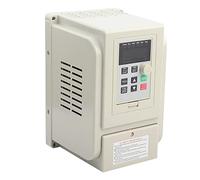 KENANLAN 220 VAC - Regolatore di velocità variabile monofase VFD per motore a corrente alternata a 3 fasi, 2,2 kW