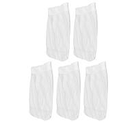 KENANLAN 5 calzini da piscina in nylon, prefiltro per piscina spa con filtro elastico a maglia ultra sottile, ruota di protezione e guarnizione dell'albero da depositi, facili da applicare