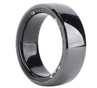 KENANLAN Anello intelligente in ceramica leggera con pedometro, monitoraggio del sonno, applicazione sanitaria per il dail, anello intelligente, monitoraggio della salute, fitness tracker (8)