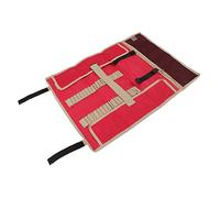 KENANLAN Borsa per Utensili da Campeggio, Borsa per Unghie da Campeggio, Borsa per lo Stoccaggio degli Strumenti da Campeggio, Grande Borsa da Collezione per il Campeggio All'aperto con (Rosso)