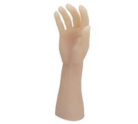 KENANLAN Braccio per Esercitazione, Braccio per Allenamento per Tatuaggi di Simulazione, Silicone Morbido, 13,8 Pollici, Adatto a Principianti, Professionisti, per Negozio (Destra)