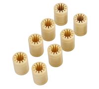 KENANLAN Cuscinetto solido 3dbearing 8 pezzi/set, albero LM8UU da 8 mm per stampante 3D con LM8UU RepRap, Prusa, Mendel, elimina vibrazioni e rumore