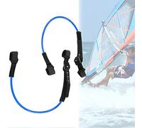 KENANLAN Guinzaglio regolabile per windsurf di sicurezza, 28-34 pollici nero TPU Surfboard ad alta resistenza alla trazione per la sicurezza del surfista, atossico, durevole, adatto per (blu)