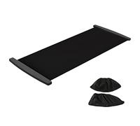 KENANLAN Slide Board - Tavola scorrevole con rivestimento per scarpe, per allenamento, allenamento, fitness, allenamento per hockey, pattinaggio su ghiaccio (200 x 50 cm)