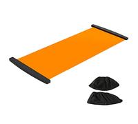 KENANLAN Slide Board - Tavola scorrevole con rivestimento per scarpe, per allenamento, allenamento, fitness, allenamento per hockey, pattinaggio su ghiaccio (200 x 50 cm)