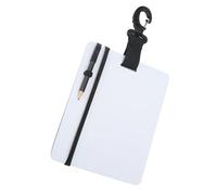 KENANLAN Wordpad per una comunicazione subacquea con una matita, appendere al BCD quando non in uso, scritto con grandi dimensioni 147 x 183 x 3 mm)