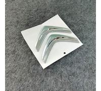 KENANS Adesivo con Logo per Auto per Citroen C1, Adesivo con Emblema Segno Badge per Bagagliaio Tronco, Silver