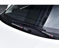 KENANS Adesivo con Logo per Auto per Mitsubishi L200, Adesivi con Emblema Segno Badge Adesivo Accessori Auto,3pcs-White