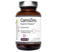 Kenay CarnoZinc PepZinGI & Pylopass®, Zinc, L-Carnosine and Probiotic - 60 Capsules