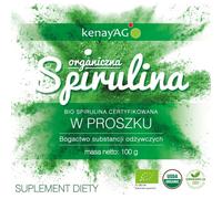 Kenay - KENAY Spirulina Organic Powder (100 g / 3,527 oz.)