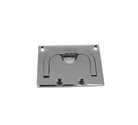 KENBT 1 PZ Portello di Chiusura for Ponte 56 * 76mm Quadrato Acciaio Inossidabile 316 Montaggio a Filo Lucidatura a Specchio Chiusura Scorrevole for Barca,Antiruggine