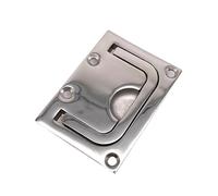KENBT 2 Pezzi Portello Quadrato for Ponte 56 * 76mm Acciaio Inossidabile 316 Montaggio a Filo Marino lucidatura a Specchio Chiusura Scorrevole Barca,Antiruggine