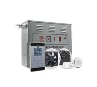 KENBT 4.5KW AC Bagno di e Bagnato Sauna nerator con Doccia Spa Accessori Valvola di Sicurezza in Ottone Scarico Automatico a e,Caratteristiche di Sicurezza(VSC045-4.5KW-BP)