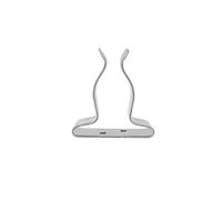 KENBT 4 Pezzi in Acciaio Inossidabile for Esterni, Marine, Yacht, Barche, Ganci da Pesca, Clip a Molla Regolabili for pedalò, ferramenta for Ponti,Antiruggine