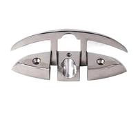 KENBT Bitte Pieghevoli for Barche, Bitte for funi di ormeggio Marine ribaltabili in Acciaio Inossidabile 316 compatibili con, Barche e Ponti,Antiruggine(4 Inches)
