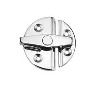 KENBT Chiusura for Porta Barca in Acciaio Inossidabile 316 Chiusura a Torsione Rotonda for Porta Barca Mini Gancio for Barca Moschettone Pad,Antiruggine