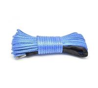 KENBT , Funzione Pratica Verricello cavo Linea argano da 7700 lb, Tappo Gancio di traino in Gomma per ATV SUV UTV Camion Accessori Tutto-Terra(Blauw)