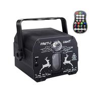 KENBT Luci da Discoteca RGB Luci da palcoscenico DJ Bar ad attivazione vocale Luci for Feste in Famiglia Luci Decorative for Matrimoni Natale Halloween,Effetti di Spettacolo di Luci(Plug in)