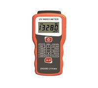 KENBT Misuratore di Indice UV SM206E Misuratore di intensità di radiazione Ultravioletta Digitale UVA UVB alla Luce Solare Rilevatore di Blocco a Pellicola Solare,Lettura accurata