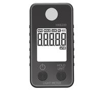 KENBT Misuratore di Luce Misuratore di illuminamento Digitale Misuratore di Lux Portatile LCD 0-300.000 Lux/FC Luxmetro Tascabile Fotometro Coltivazione di Piante,Lettura accurata