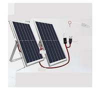 KENBT Pompa for Acqua Solare a Grande Flusso Pompa for Pesci d'acquario Fontana a Cascata rocciosa Filtro for Pompa for Piscina a Ciclo idroponico sommergibile,Ecologico(USB5V20W Solar Plate)