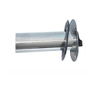 KENBT Portacanna da Pesca con Tubo Interno in PVC, Portacanna da Pesca for Barche A Filo in Acciaio Inossidabile,Antiruggine(30 Degrees)