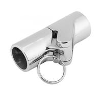 KENBT Raccordo Girevole Pieghevole in Acciaio Inossidabile 316 for Barche Marine da 25 mm, Raccordo for Tubo, ferramenta for Barche, connettore for Tubi for Barche,Antiruggine