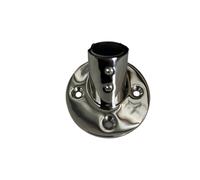 KENBT Sedile for Tubo con Fondo Quadrato a Braccio Lungo da 60 Gradi in Acciaio Inossidabile for Yacht da Nave, ferramenta for Yacht marini,Antiruggine(22mm)