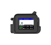 KENBT Stampante portatile a getto d'inchiostro portatile, stampante ad asciugatura rapida impermeabile con touch screen intelligente, codifica del logo del codice QR Mini,Forte adesione(Noir)