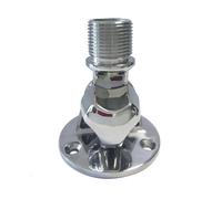 KENBT Supporto for Antenna Girevole for Barche in Acciaio Inossidabile Base Girevole Libera Grado Marino,Antiruggine