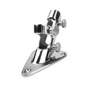 KENBT Supporto for Asta portabandiera in Acciaio Inossidabile 316 Marino Base for Yacht Sedile for Antenna in FRP Ferramenta Accessori for Yacht,Antiruggine