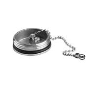 KENBT Tappo di riempimento del Ponte, ferramenta for Cabina, Parti for Barche in Acciaio Inossidabile 316, ferramenta for Cabina, Tappo di Ricambio for riempimento del Ponte, Barca,Antiruggine(50mm)