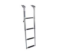 KENBT Telescopica for Barche Marine, di imbarco Pieghevole in Acciaio Inossidabile for Barche, Yacht,Antiruggine(7341S)