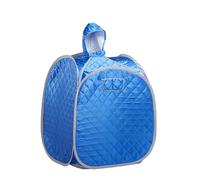 KENBT Tenda Portatile for Sauna A e, Box for Spa Senza for Una O Due Persone Perdita di Peso Dimagrimento Completo del Corpo,Protezione di Sicurezza(1 Person Blue)