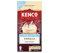 Kenco Caffè istantaneo con latte freddo e vaniglia, 8 bustine, confezione da 5