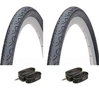 KENDA 2 x Copertoni 26" x 1.50 Slick Bici Mountain Bike + 2 x Camera d'Aria Omaggio